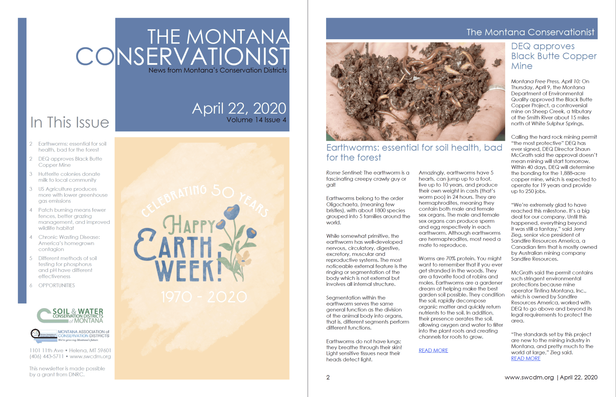 The Montana Conservationist April 23 Gallatin Conservation District