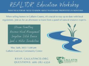 REALTOR Education Workshop @ Gallatin Gateway Community Center