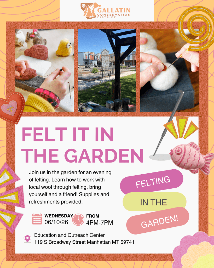 Felt it in the Garden @ Education and Outreach Center